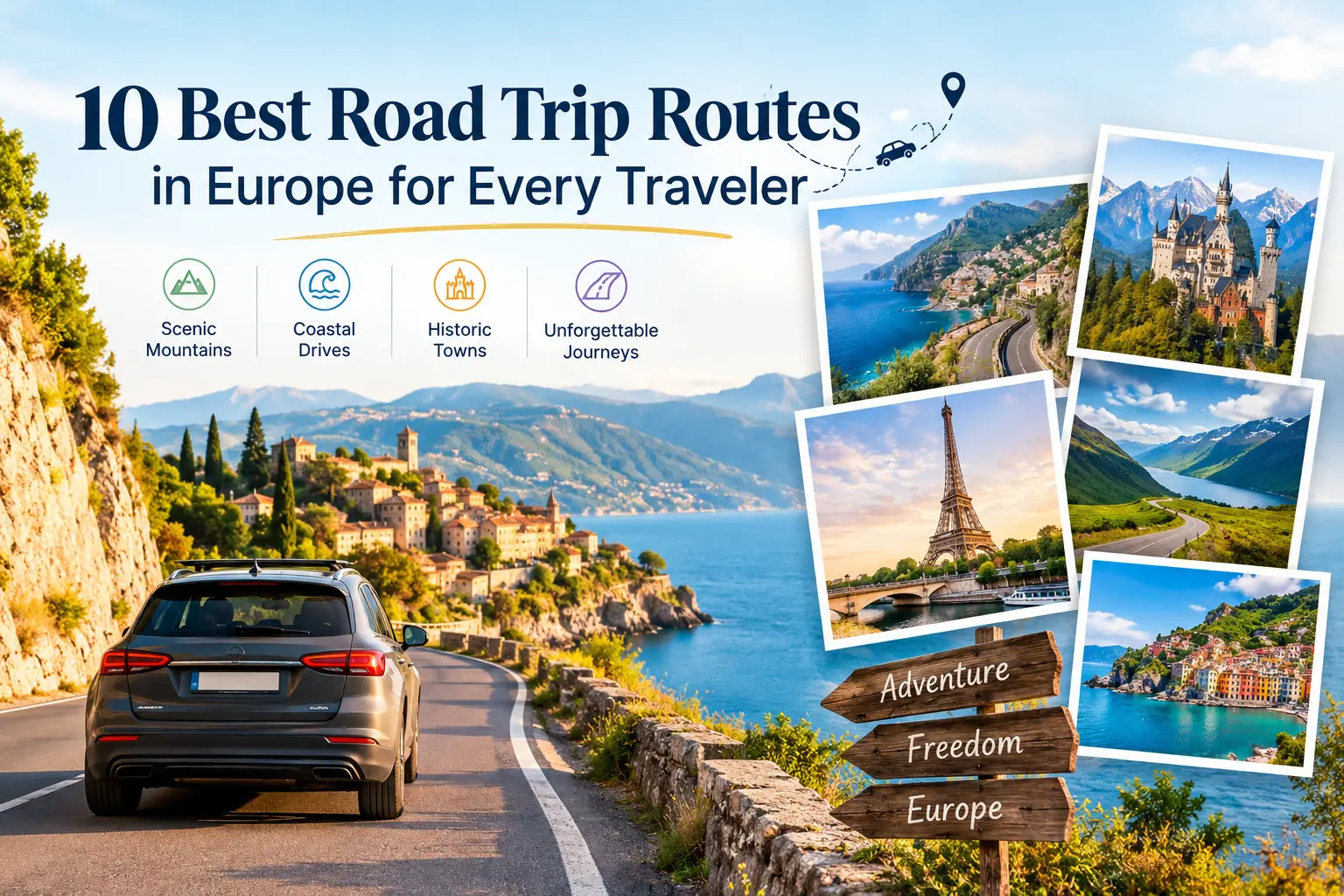 10 Best Road Trip Routes in Europe for Every Traveler