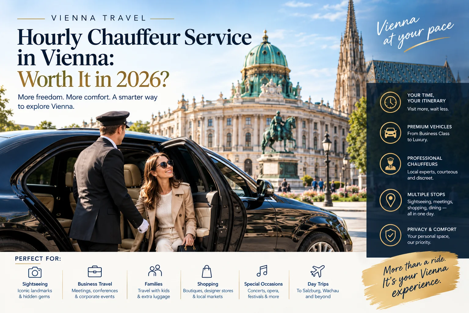 Hourly Chauffeur Service in Vienna: Worth It in 2026?