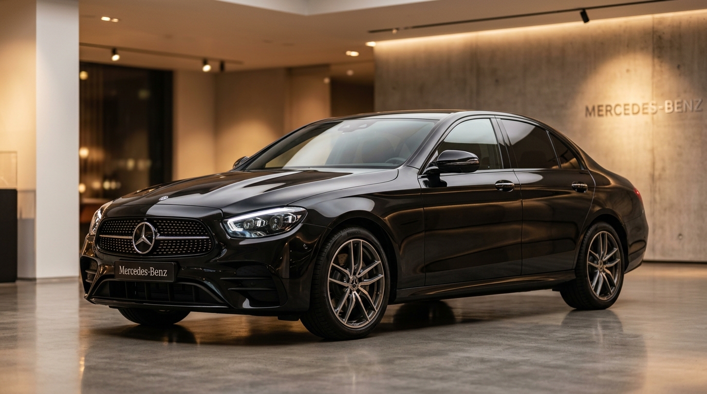 Mercedes-Benz E-Class for corporate travel in Vienna