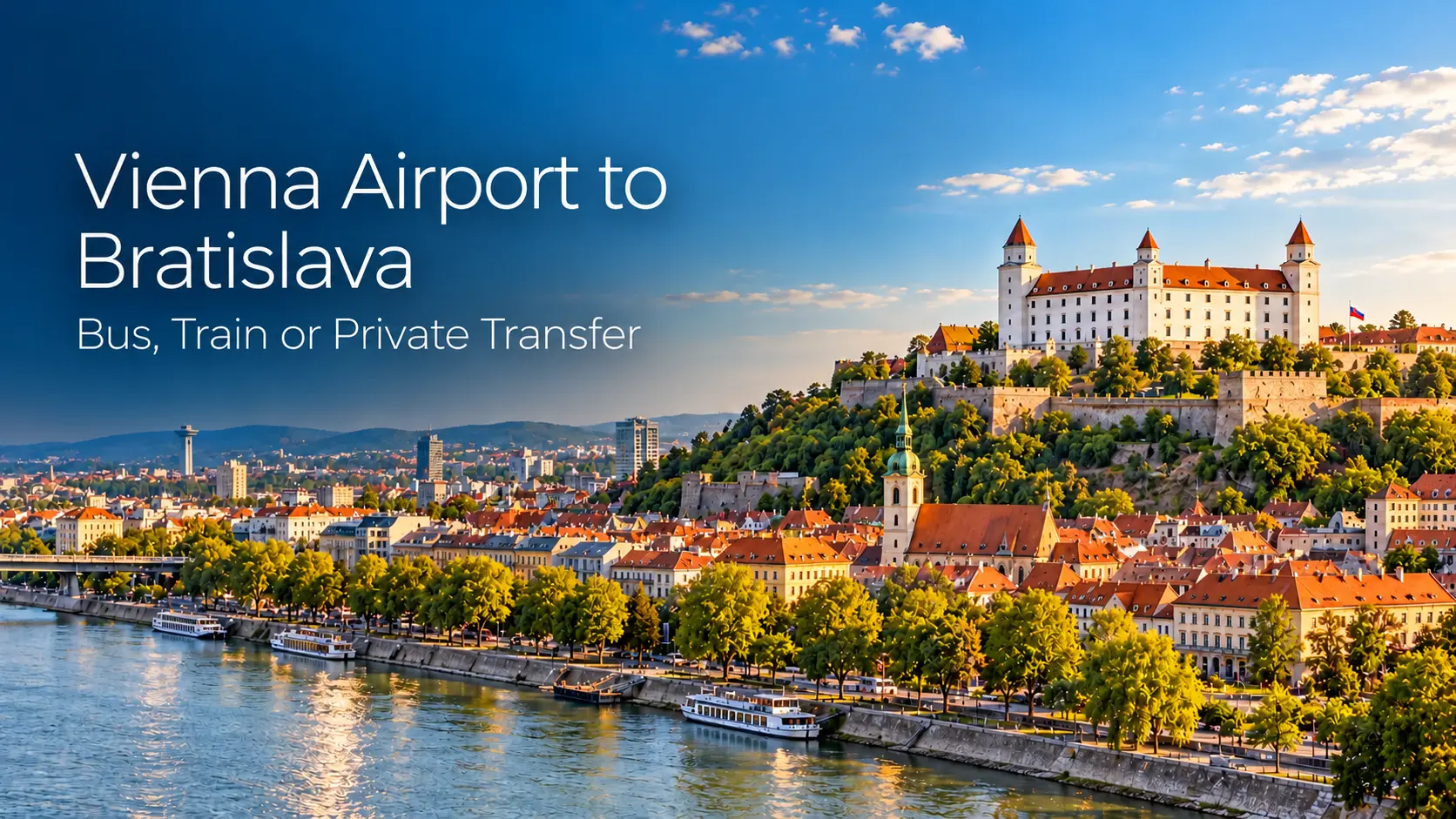 Vienna Airport to Bratislava: Bus, Train or Private Transfer
