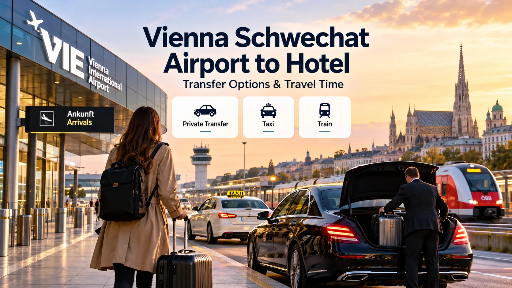 Vienna Schwechat Airport to Hotel: Transfer Options & Travel Time