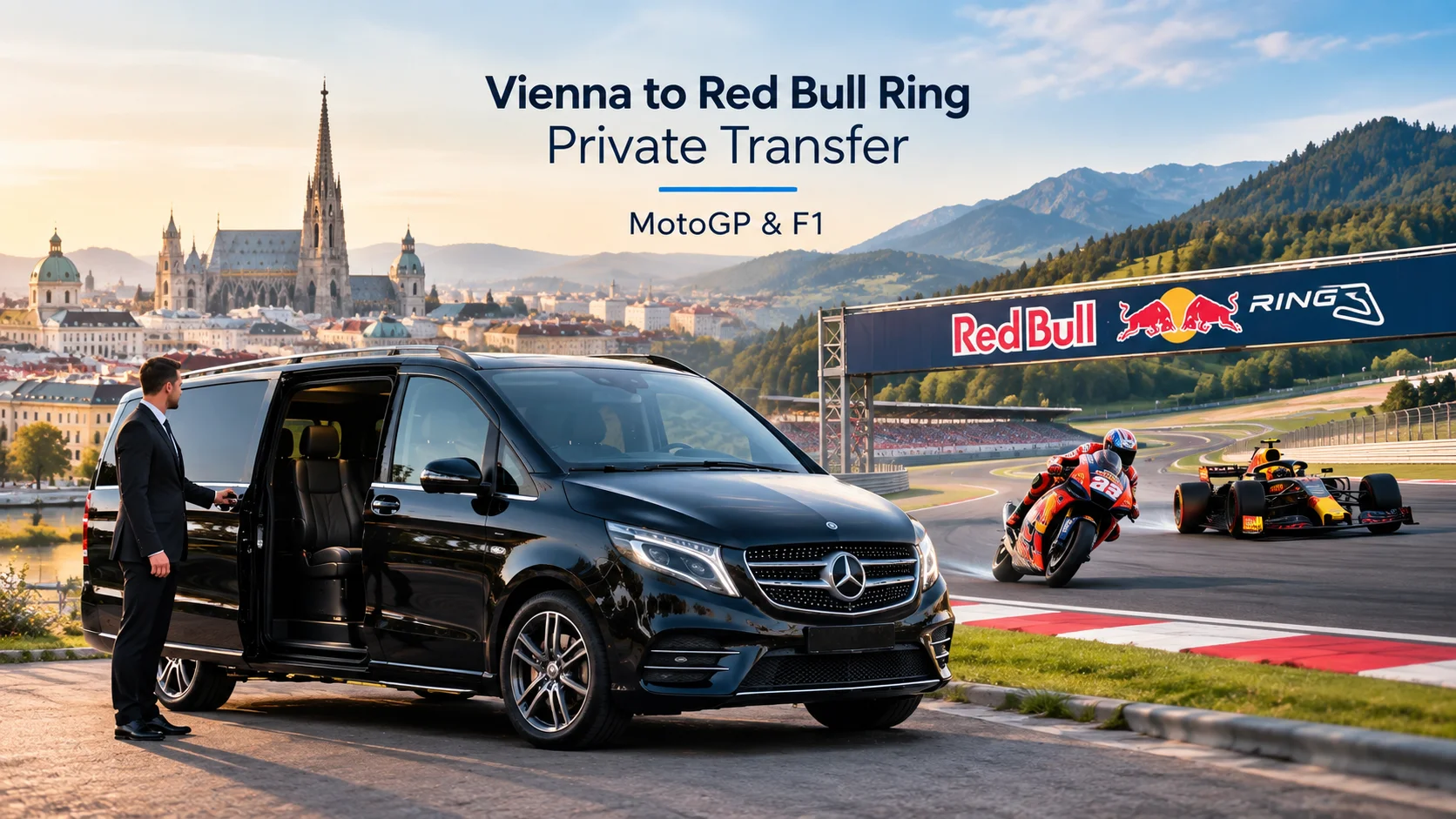 Vienna to Red Bull Ring Private Transfer | MotoGP & F1