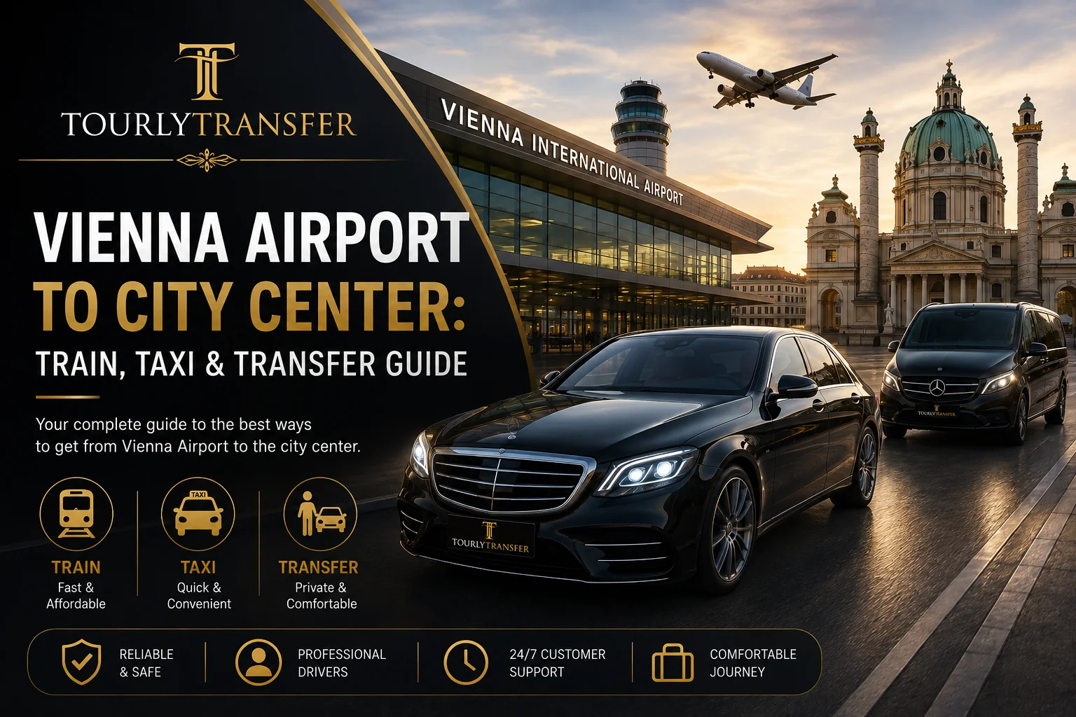 Vienna Airport to City Center: Train, Taxi & Transfer Guide