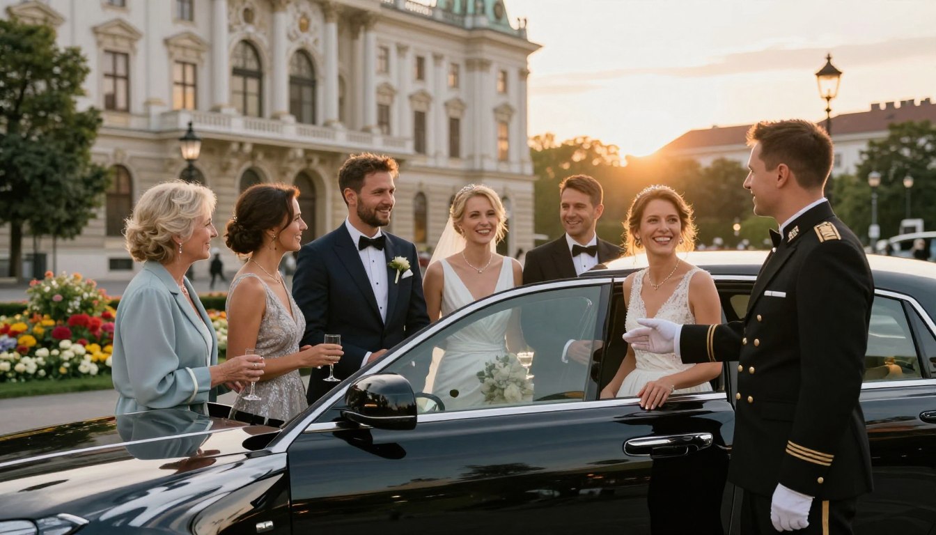 Wedding Chauffeur Hire in Vienna: Make Your Wedding Day Special